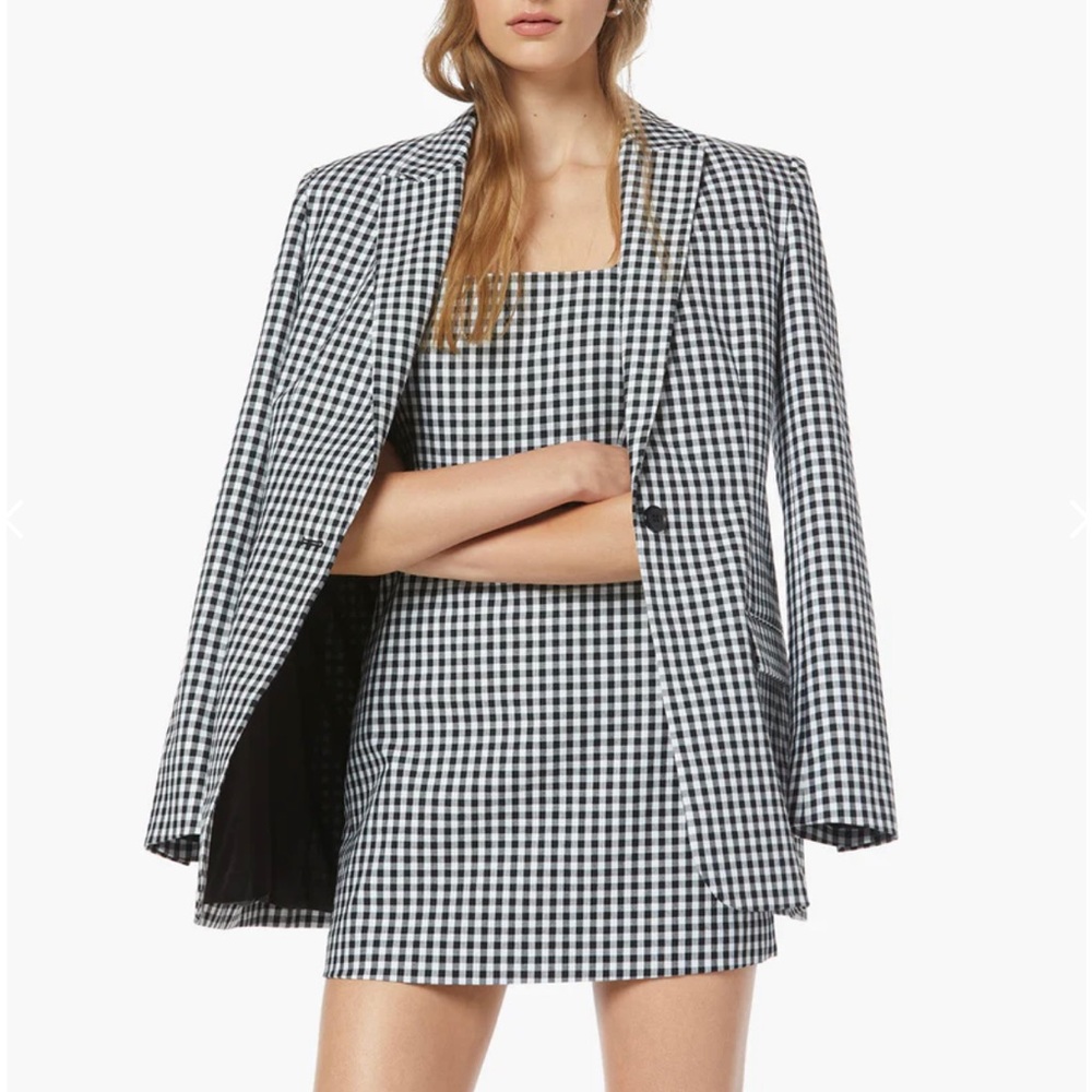 Favorite Daughter Gingham blazer